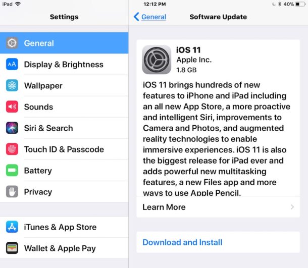 ios 11 download link for android